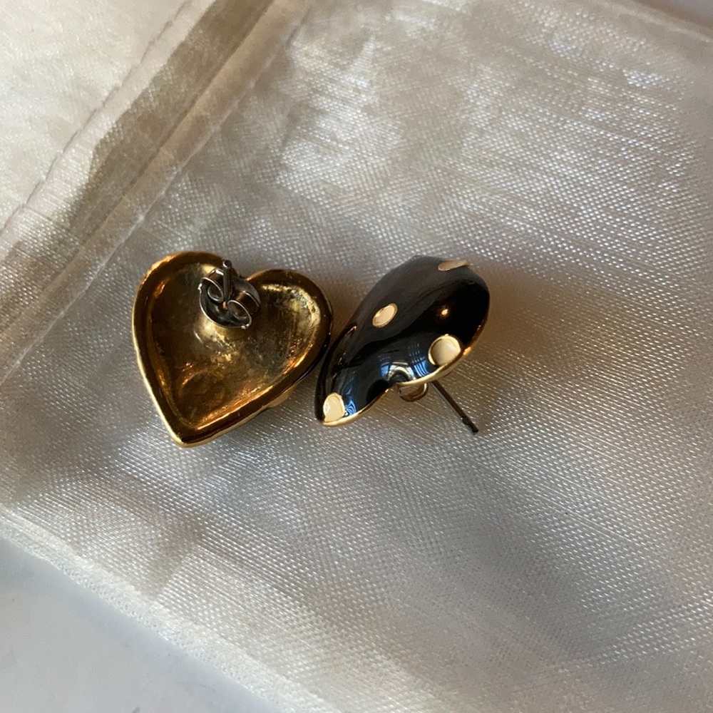 Heart earrings - Picture 2 of 4